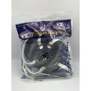 Cliff Keen E58 Wrestling Headgear Black Adult One Size Adjustable 4-Strap Design